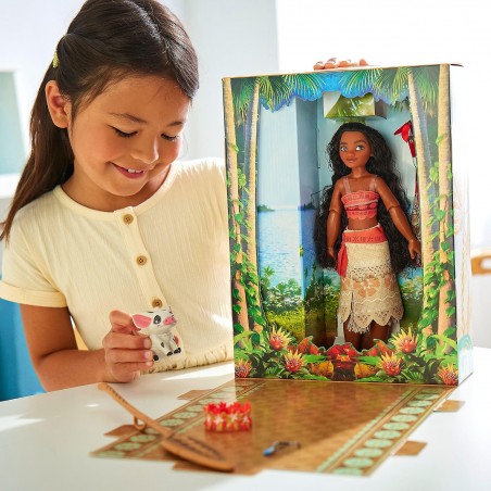 Poupée Vaiana pour enfants, figurine entièrement articulée