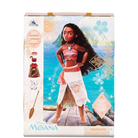 Poupée Vaiana pour enfants, figurine entièrement articulée