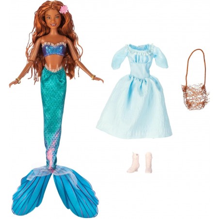 Poupée Ariel pour enfants, figurine entièrement articulée
