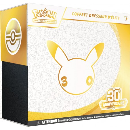 Pokémon : Coffret Dresseur d’élite 30ᵉ Anniversaire du JCC Pokémon (