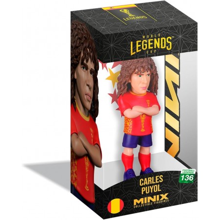 Figurine football legends Charles Puyol Espagne N° 136