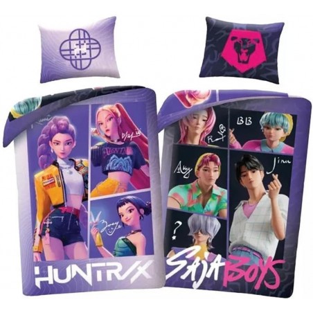 Parure de lit K-pop Demon Hunters saja boys