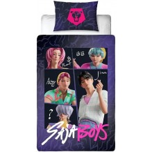 Parure de lit K-pop Demon Hunters saja boys