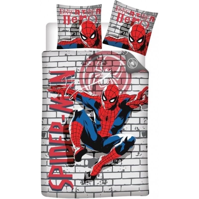 Housse de couette Spider-Man graffiti– 140 × 200 cm Housse de couette Spider-Man graffiti– 140 × 200 cm