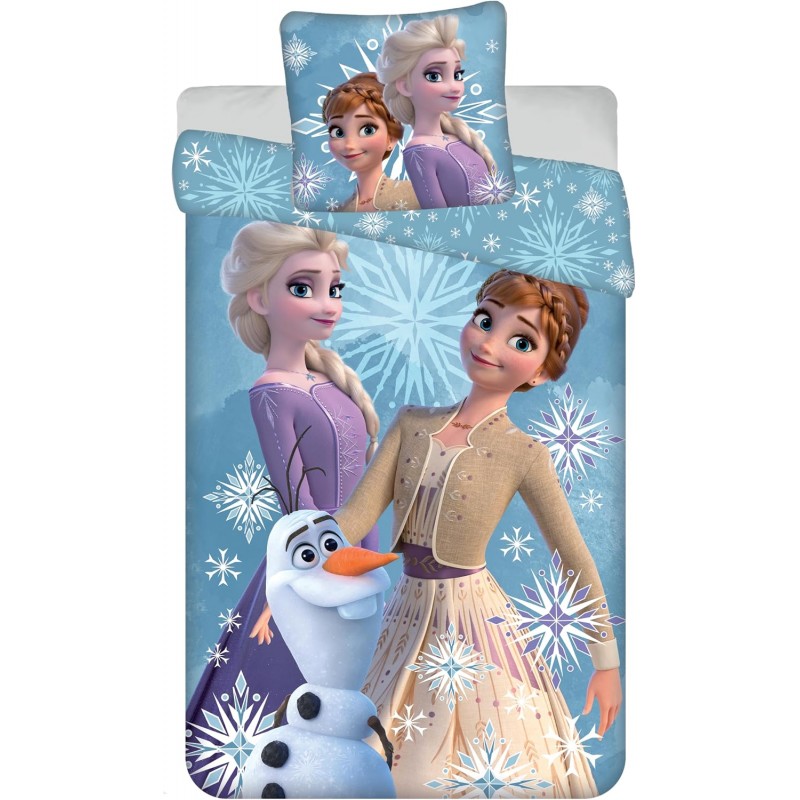 Housse de couette La reine des neiges Anna,Elsa et Olaf – 140 × 200 cm Housse de couette La reine des neiges Anna,Elsa et Olaf – 140 × 200 cm