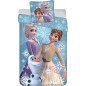 Housse de couette La reine des neiges Anna,Elsa et Olaf – 140 × 200 cm