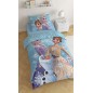 Housse de couette La reine des neiges Anna,Elsa et Olaf – 140 × 200 cm