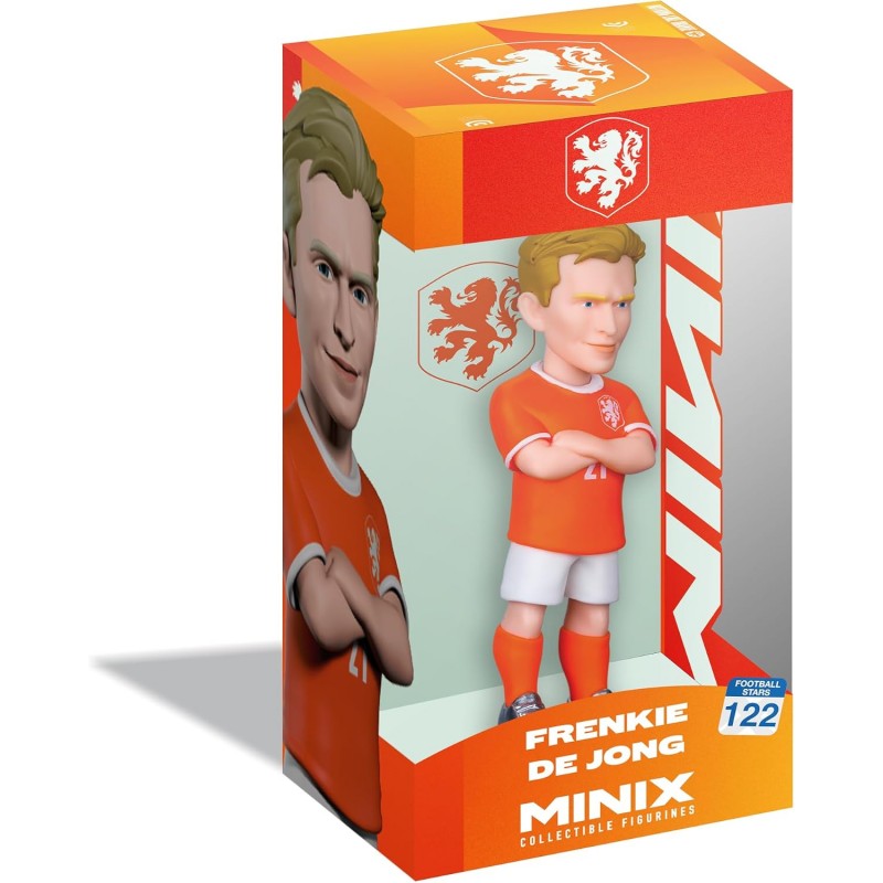 Figurine football Frenkie de jong Pays-bas N° 122 Figurine football Frenkie de jong Pays-bas N° 122
