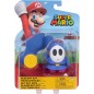 Jakks Super Mario - Figurine Maskache bleu avec piéce  - 8 cm