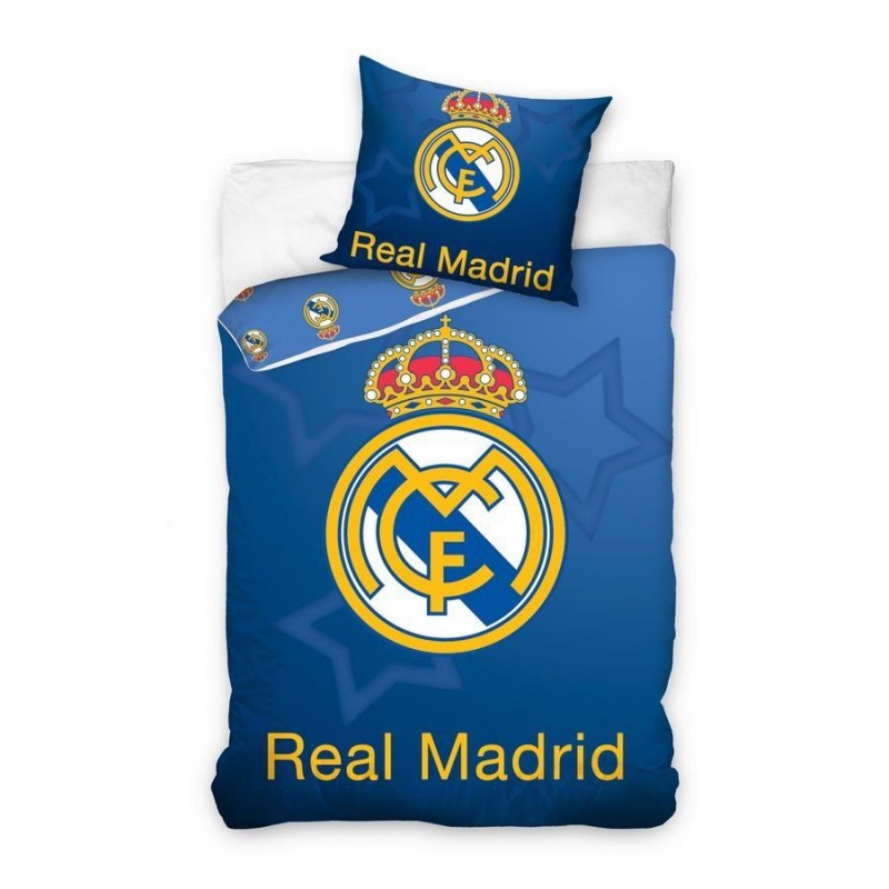 Housse de couette Real Madrid bleu