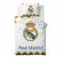 Housse de couette Real Madrid blanche