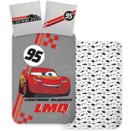 Parure de lit  Cars Flash McQueen Housse de Couette 140x200