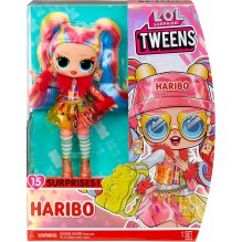 LOL Surprise Tweens Haribo Poupée Mannequin - Holly Happy avec 15 Surprises