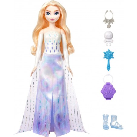 Disney La Reine des Neiges Elsa Poupée Surprise avec 11 surprises