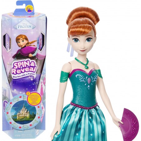 Disney La Reine des Neiges Anna Poupée Surprise avec 11 surprises