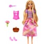 Princesses Disney Spin & Reveal Coffret avec poupée Raiponce et 11 surprises Princesses Disney Spin & Reveal Coffret avec poupée Raiponce et 11 surprises