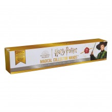 Harry Potter, Baguette mystère à Collectionner avec Socle d'exposition Poudlard, série Professeurs(modéle aléatoire)