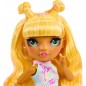 RAINBOW HIGH Junior High Rock Band - Sunny - Poupée Mannequin Jaune de 23 cm avec Guitare
