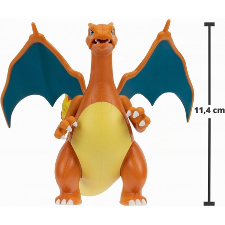 Figurine Pokemon SimabrazDracaufeu 11 cm