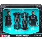 Coffret 2 Mercedes-AMG W15 F1 2024 – Lewis Hamilton n°44 et George Russell n°63 – Voitures miniatures 1/43
