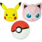 lot de 3 gommes 3D Pokémon : Pikachu, Rondoudou et Poké Ball lot de 3 gommes 3D Pokémon : Pikachu, Rondoudou et Poké Ball