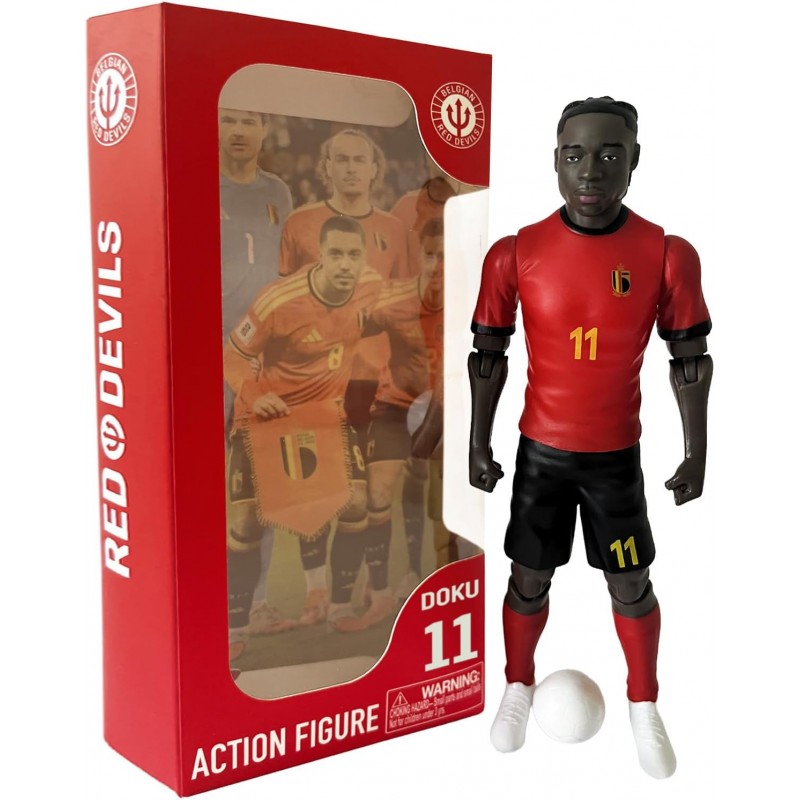 Figurine Jeremy Doku Belgique 20 cm Figurine Jeremy Doku Belgique 20 cm