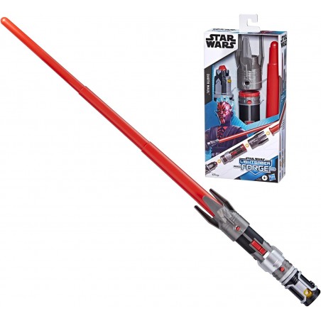 Lightsaber Forge, Sabre Laser Darth Maul à Lame rouge Extensible (non lumineux)