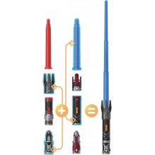 Lightsaber Forge, Sabre Laser Anakin Skywalker à Lame bleu Extensible(non lumineux)