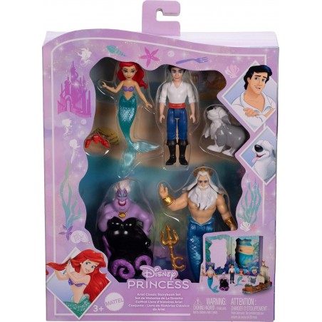 Coffret de 6 figurines Ariel