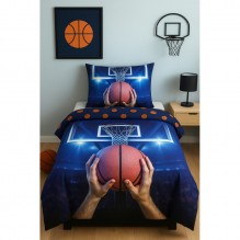 Parure de lit Basketball 140 × 200 cm