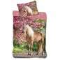 Parure de lit Cheval 140 × 200 cm – 100 % coton