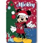 Couverture polaire de Noël Disney Mickey