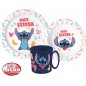 Set repas Lilo et Stitch Palms 3 pièces avec tasse 350 ml