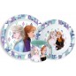 Set repas la reine des neiges 3 pièces avec tasse 350 ml