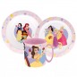 Set repas Princesses 3 pièces avec tasse 350 ml