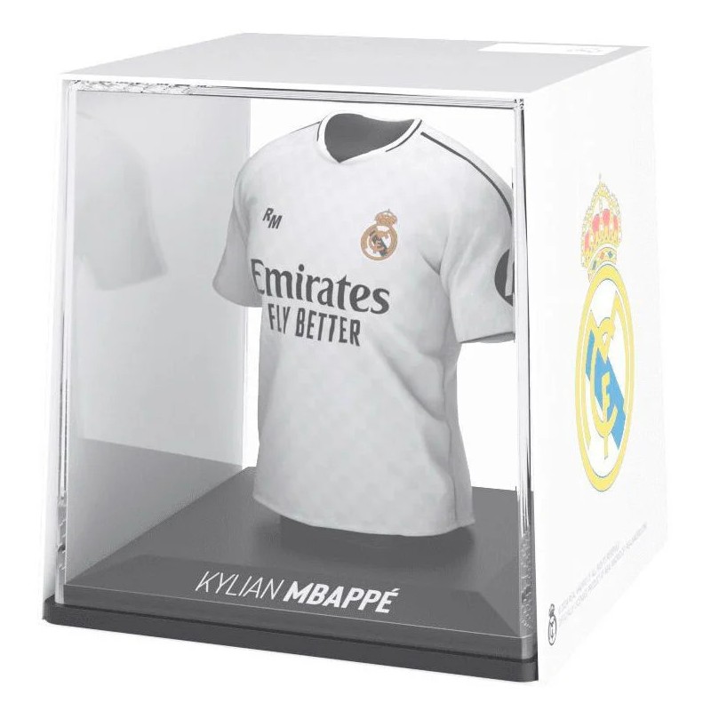 Mini-maillot de collection Kylian Mbappé Real Madrid Mini-maillot de collection Kylian Mbappé Real Madrid