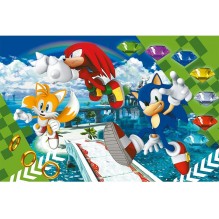 Puzzle 160 piéces Sonic the hedehog