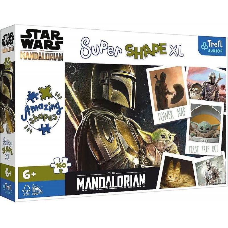 Puzzle 160 piéces Star wars mandalorian Puzzle 160 piéces Star wars mandalorian