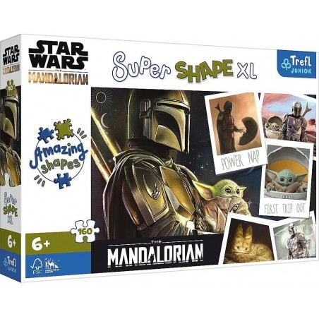 Puzzle 160 piéces Star wars mandalorian
