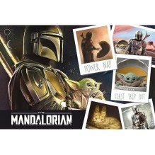 Puzzle 160 piéces Star wars mandalorian