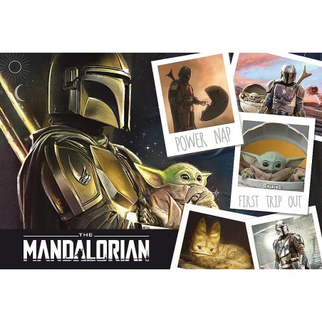 Puzzle 160 piéces Star wars mandalorian