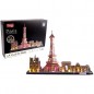 Puzzle 3D lumineux Monuments de Paris – 115 pièces