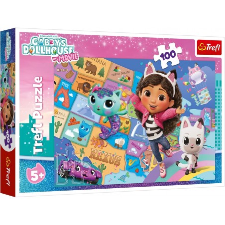 Puzzle gabby's Dollhouse 100 piéces