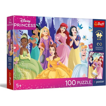 Puzzle 100 piéces princess