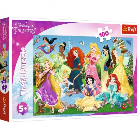 Puzzle 100 piéces les princesses