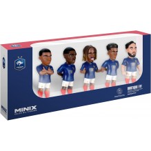 Figurine miniature Équipe de France (Coupe du Monde) - Pack 5 figurines 7 cm