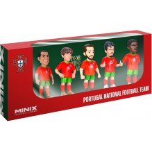 Figurine miniature Équipe du portugal (Coupe du Monde) - Pack 5 figurines 7 cm