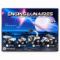 Engins lunaires -assemblage de pièces métalliques