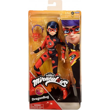Miraculous Ladybug - Dragon Bug - Poupée Mannequin articulée 26 cm