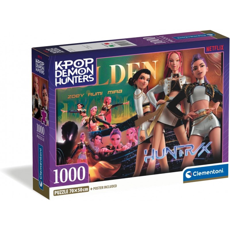 K-Pop Demon Hunters Puzzle 1000 Pièces K-Pop Demon Hunters Puzzle 1000 Pièces